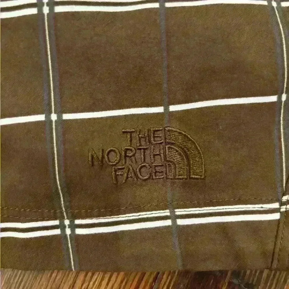 Men’s The North Face Brown Geometric Swim Trunks Size Large - Picture 2 of 15